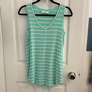 Zenana Striped Tank Top